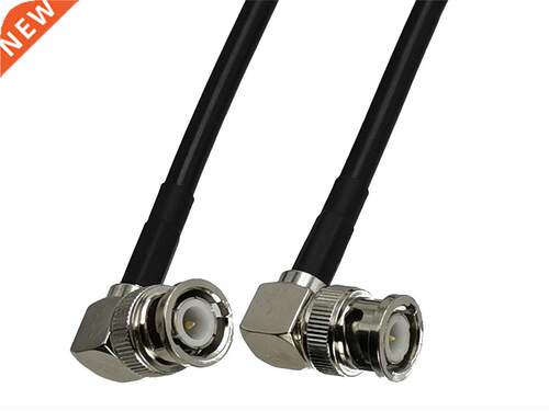 1pcs RG58 BNC Male Plug Right Angle to BNC Male Plug Right A