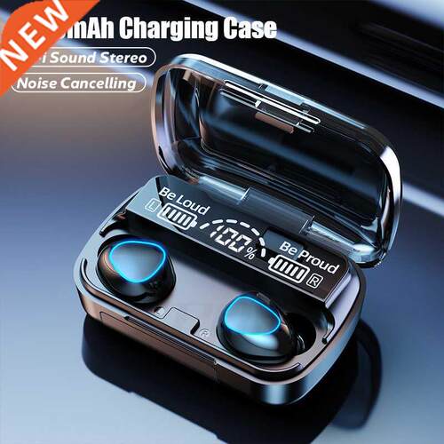 TWS Bluetooth 5.1 Earphones 3500mAh Charging Box Wireless He
