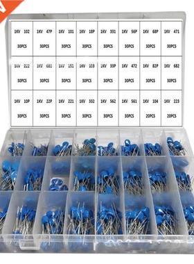 700Pcs/Lot 1000V Cermic Cpcitors 24 Vlue ssortment Kit