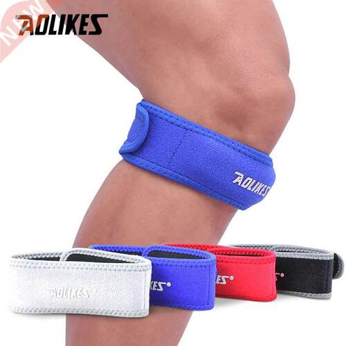 AOLIKES 1PCS Adjustable Knee Patella Cushioning Neoprene Ba