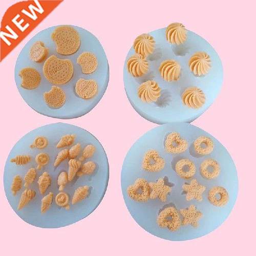 DIY Aromatherapy Soap Chocolate Cake Resin Crts Mould