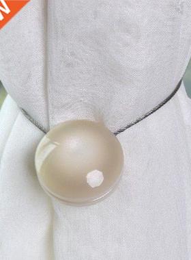 Curtin Strps Tied Resin Home Decor Curtin Holder Mgnet