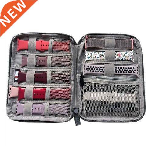Portable Multifunction Watch Strap Organizer Watch Band Box