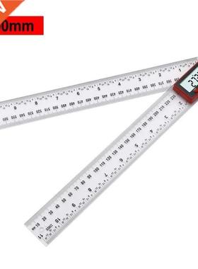 300mm/200mm Digital Angle Ruler Inclinometer Goniometer Prot