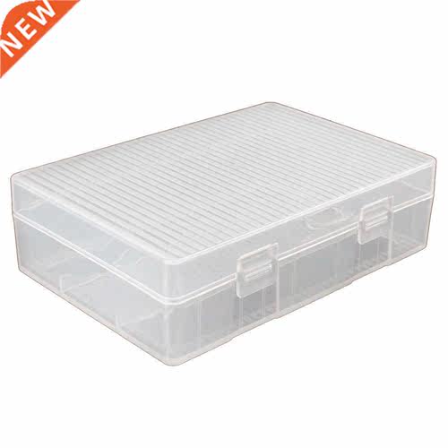 Case Holder Storage ox for 4x26650 atteries Transparent