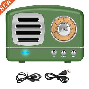 Bluetooth Stereo Speaker Enhanced Bass Retro Loudspeaker#1