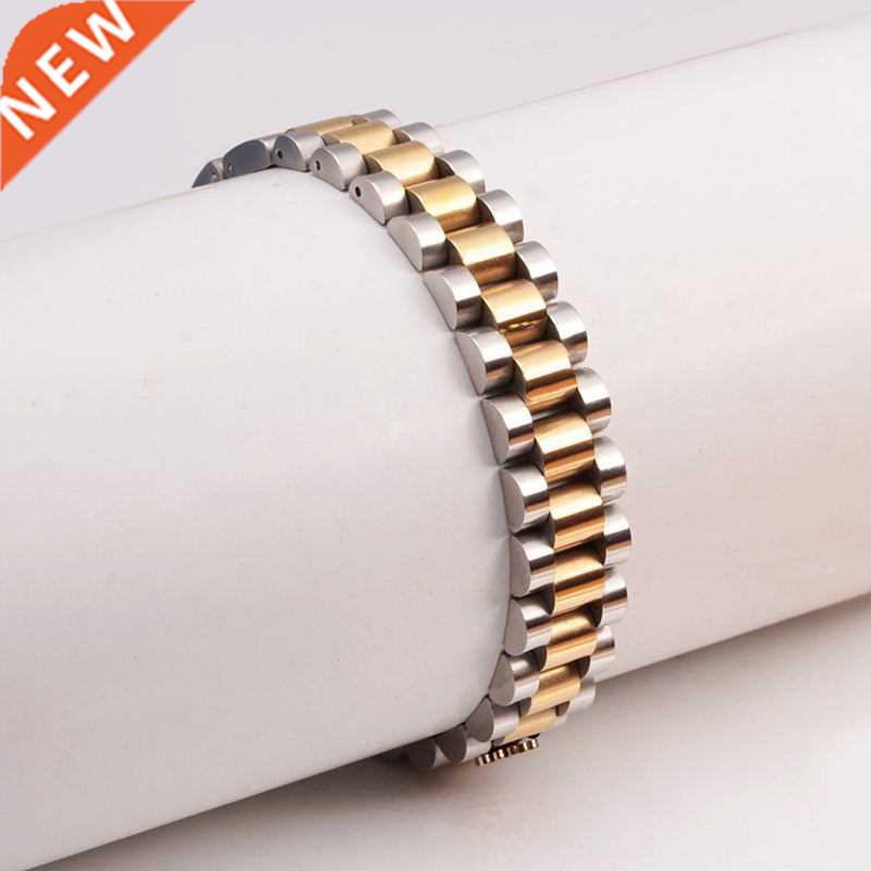 Classic Crown Chm Link Bracelets Men Women Stainless Steel