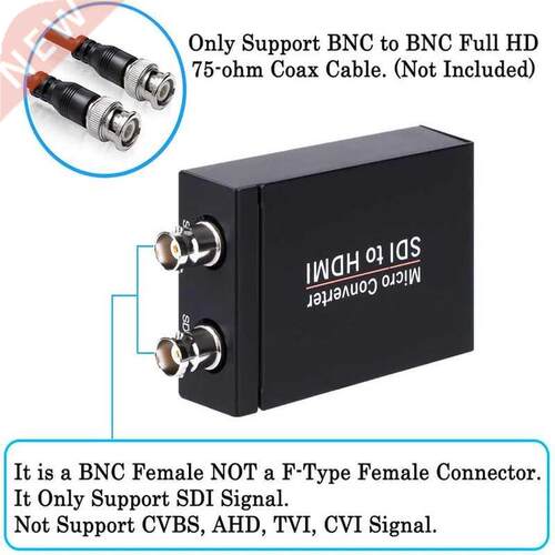 1080P HDMI-compatible To G HD SDI Video Audio Micro Install