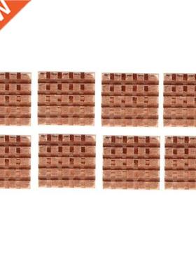 ALLOYSEED 8pcs/sets Package Copper Heatsink Adhesive Back fo