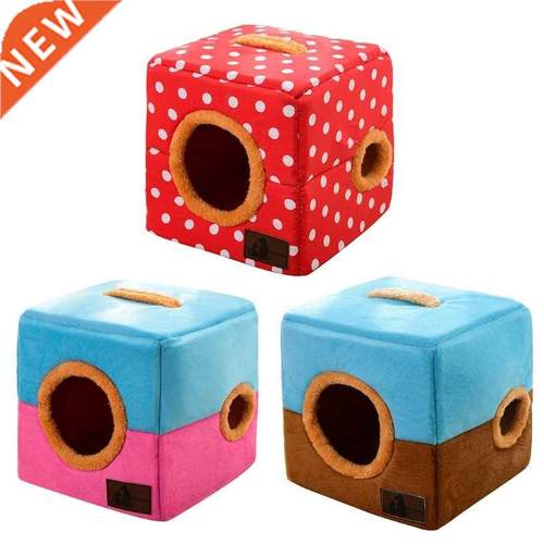 Parrot Nest Plush Snuggle Large Birds Hammock Cave Bed Cage