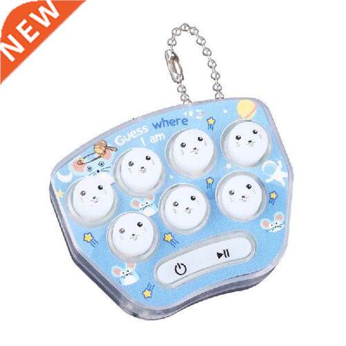 Mini Hamster Memory Game Toy Keychain Led Electronic