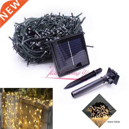 52M 500LED Warm white RGB Cool white LED Solar String Lig