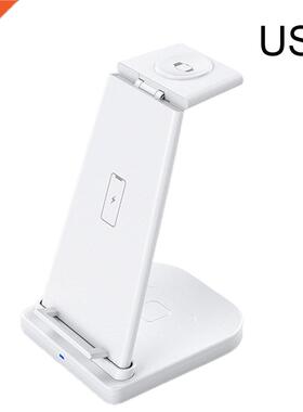 In 1 Wireless Charger QC .0 Plug 15W Fast Charging For Ph