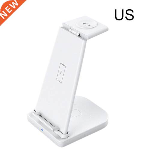 In 1 Wireless Charger QC .0 Plug 15W Fast Charging For Ph