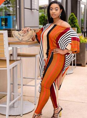 2021 Dashiki Traditional African Clothing Two Piece Set Wome