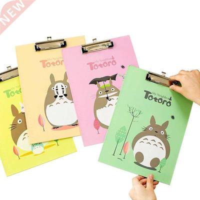 Totoro Animals A4 Paper Clipboard Folder Storage Writing Pad