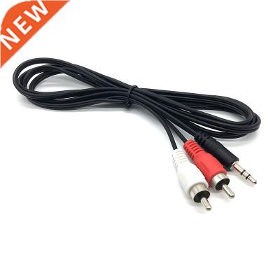 NEW HOT SALES 3.5mm 1/8'' Jack Mini plug TO 2 Male Stereo P