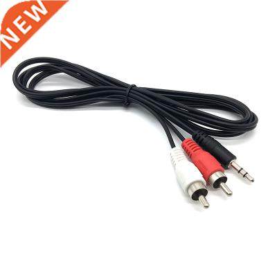 NEW HOT SALES 3.5mm 1/8'' Jack Mini plug TO 2 Male Stereo P