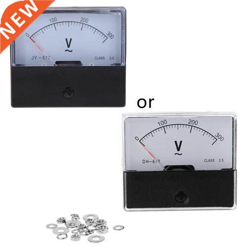 AC 0-300V Analog Panel Meter Voltmeter DH-670 Voltage Gauge