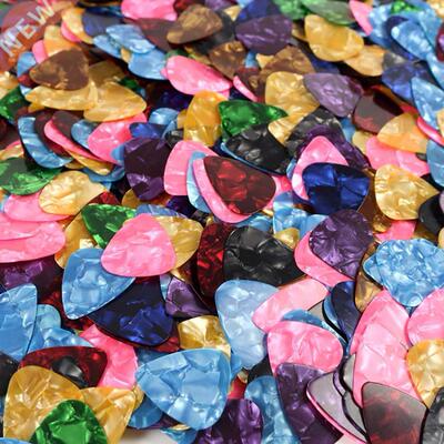 20 Pcs Guitar Picks & Guitar Pick Holder Set Acoustic Gu