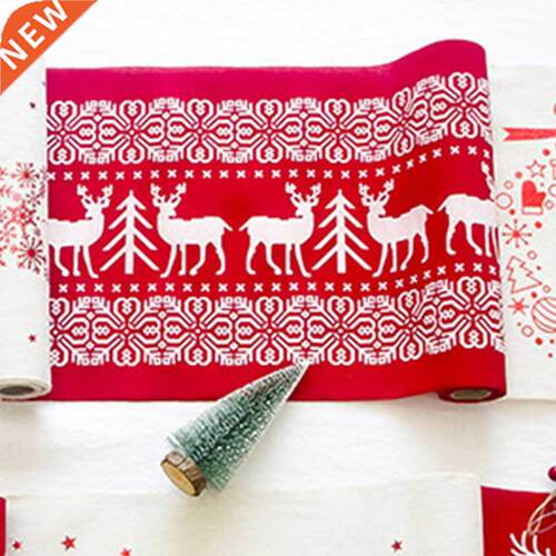 Christmas Themed Table Runner Printed Tablecloth Home