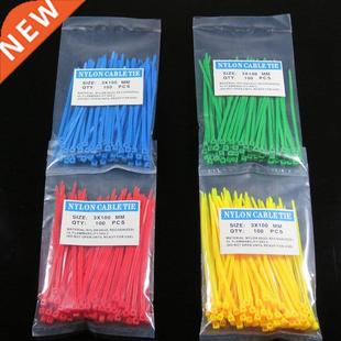 100pcs 3*100mm Reusable Colorful Standard Self-locking Plast