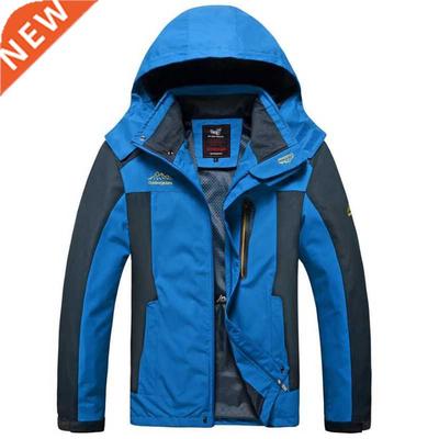 Chaqueta transpirable para hombre, cortavientos impermeable