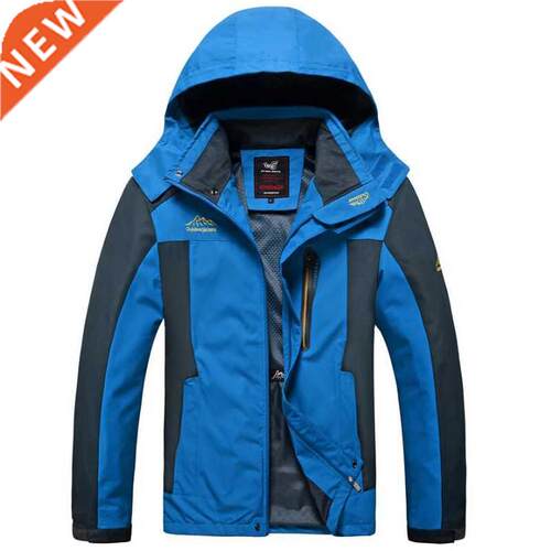 Chaqueta transpirable para hombre, cortavientos impermeable