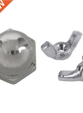 10 Pcs Mm Metal Wingnut Set Hardware Nut Fasteners &