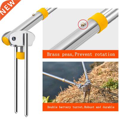 Foldable Fishing Rod Bracket Rack Pole Stand Holder Adjustab