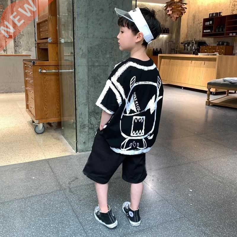 Boys Clothes Children Boys Sets Cartoon Print Short-sved