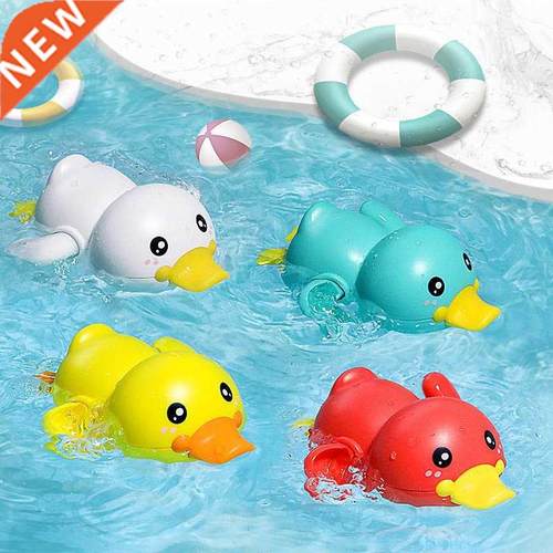 Summer Baby Bathing Shower Toys Water floating Funny Duck K
