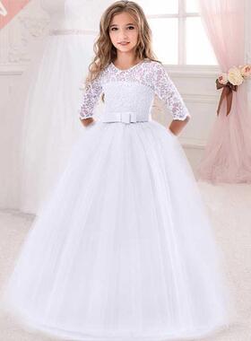 2022 Summer White Bridesmaid Girl Party Dress Wedding Dress