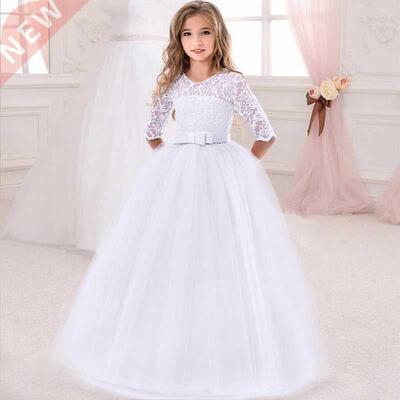 2022 Summer White Bridesmaid Girl Party Dress Wedding Dress