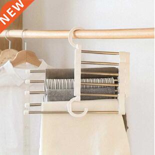 5 n 1 Pant Rack Hanger Clothes Organzer Mult-Functonal S