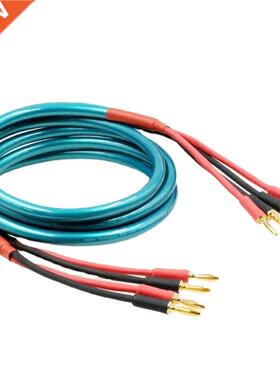 Pair HiFi Audio Speaker Cable Ortofon 8NX OFC Copper Wire wi