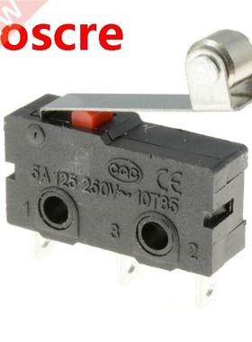 5 x Roller Lever Actuator Microswitch SPDT 5A Micro Switch