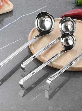 acier inoxydable épais avec crochet once cuillère à mesur