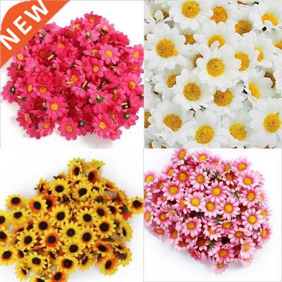 Handmade Artificial Sunflower  Wreath Mini Flower Head