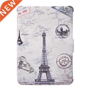 For Kobo Clara Clear Ultra Slim Smart Cover TPU Leather Prot