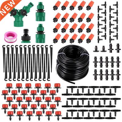 30 DIY Drip Irrigation Kit With Tier Garden Dripping Tools