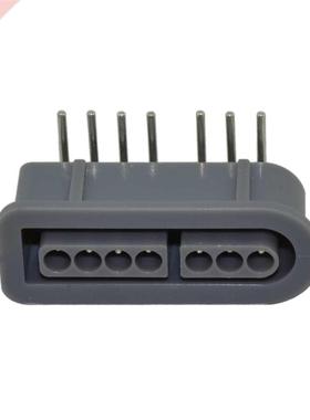 High quality 90 degree 7 Pin female connector Socket Slot 7