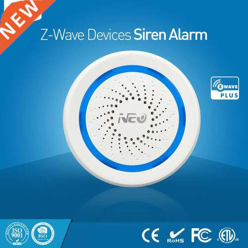 AS-AB02Z Smart Home Z-Wave USB Siren Alarm Sensor