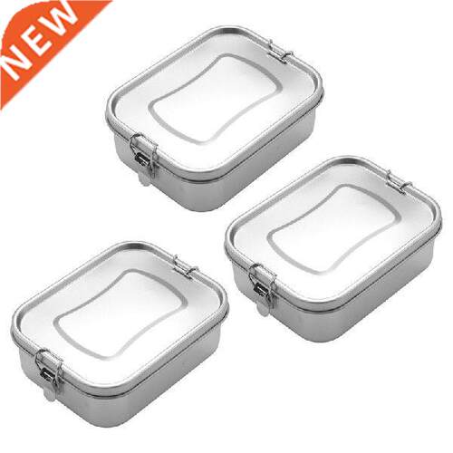 Quality 3X Bento Box Lunch Container,3-Compartment Bento