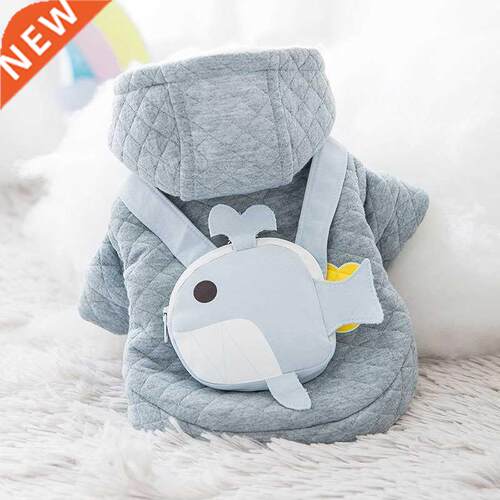 Pet Clothes Autumn and Winter Dog Quilted Cotton Clothes