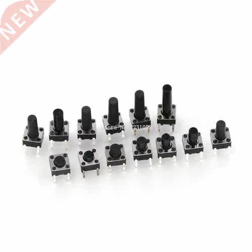 100PCS 6*6*4.mm 5mm 6 7 8 9 10 11 12 1 14 15 16 17 6X6 4Pi