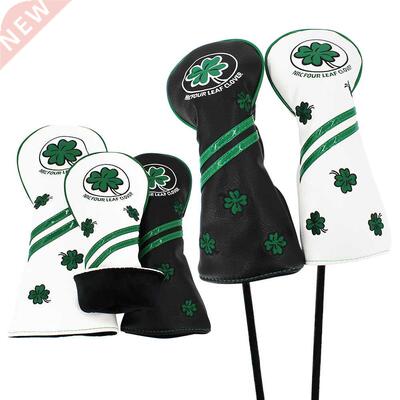 Golf Headcover for Driver Fairway Hybrid Blade Putter PU Lea