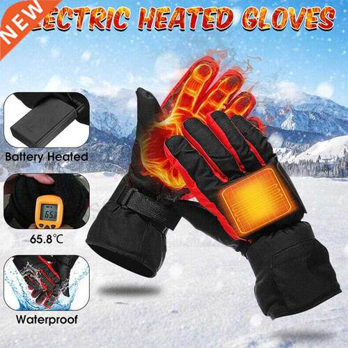 Electric Heated Gloves Winter Thermal Heated Gloves With