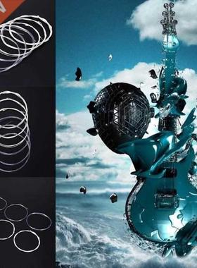 New Arrival 6pc Set Nylon Classical Guitar Strings Nano Cor