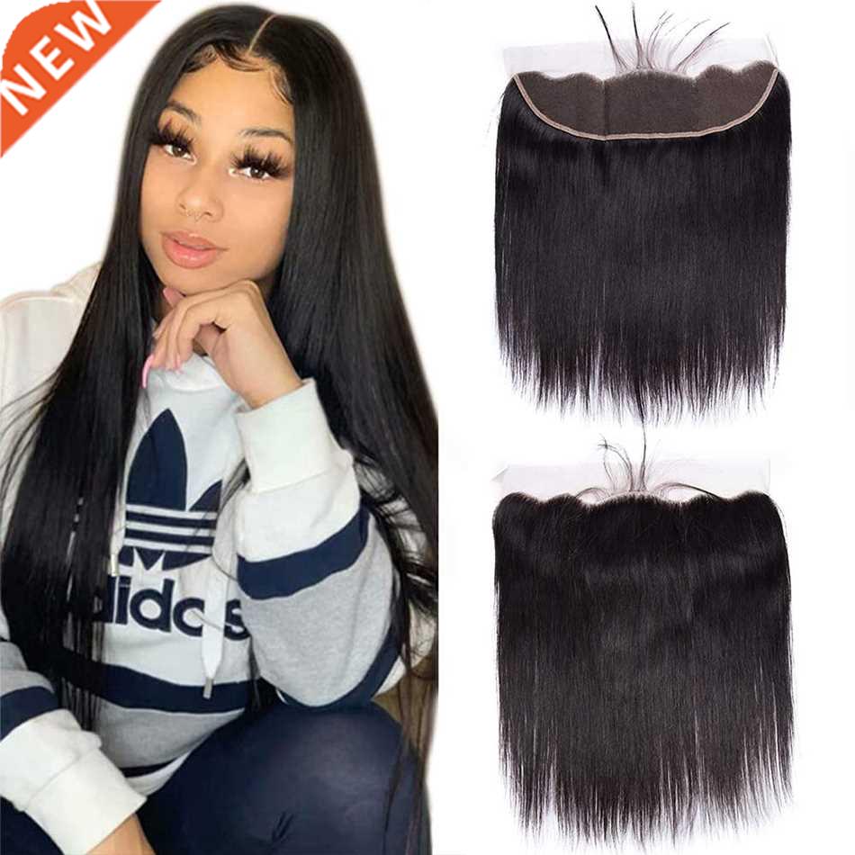 13x4 Transparent Lace Frontal Human Hair Brazilian raight